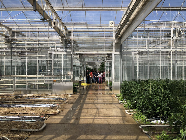 The group also explored the FiBL campus in Frick.